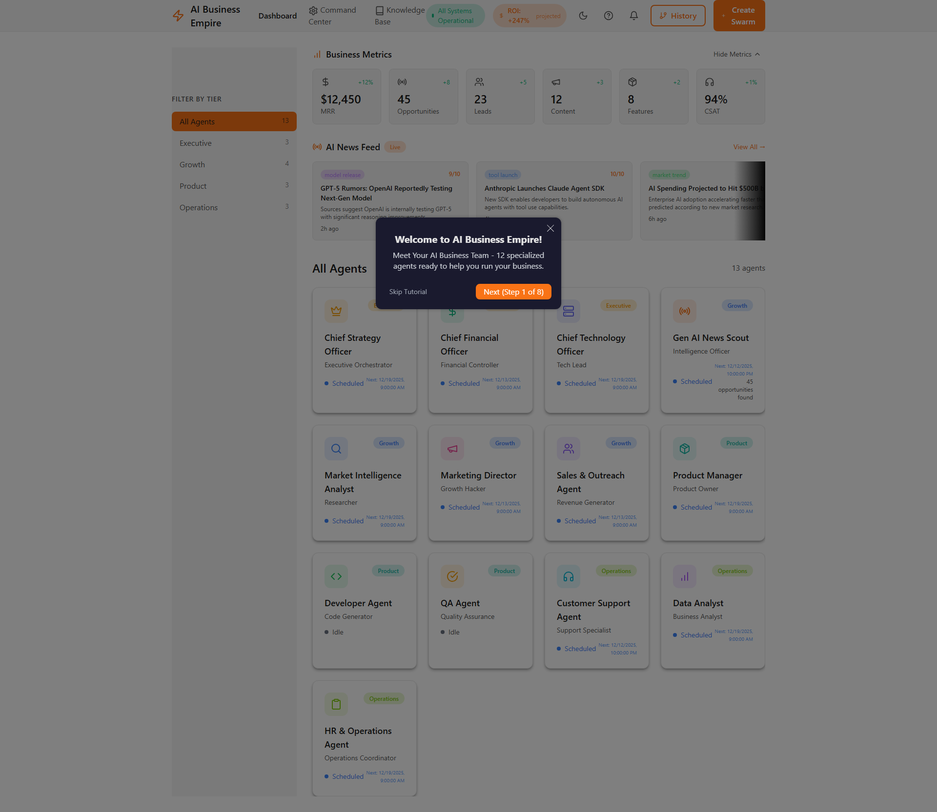 Operational Intelligence Platform